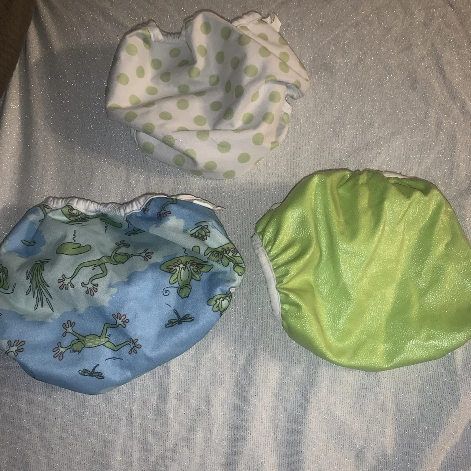 One-Size Diaper Covers - 3 count- Gently used - Image 1 of 2