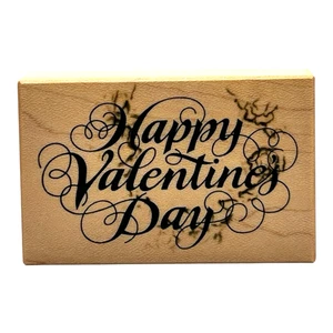 1993 PSX Designs Happy Valentine's Day Stempel Liebe Valentinstag F-1148 NEU - Bild 1 von 3