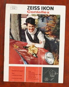 FOLLETO DE VENTAS ZEISS IKON CONTAFLEX, 1965/132491 - Imagen 1 de 1