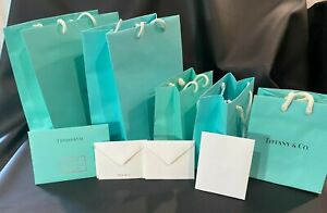 **CHOICE**  TIFFANY & Co. Blue Paper Gift/Shopping Bag or Card or Receipt Holder