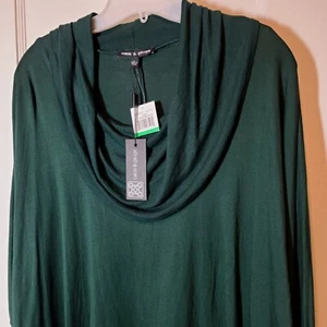 Suéter Cable y Calibre Cuello Redondo Verde Manga 3/4 Para Mujer Talla Grande Nuevo - Imagen 1 de 8