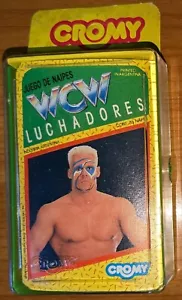 1991 WCW WRESTLING COMPLETE NEW CARD GAME CROMY STUNNING STEVE AUSTIN ROOKIE - Picture 1 of 5