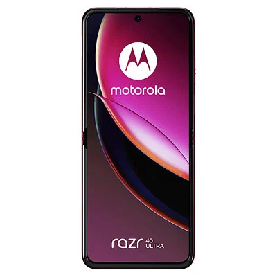 Motorola Razr 40 Ultra 5G Smartphone 256 GB Viva Magenta  "Gratis Versand" - Bild 1 von 4