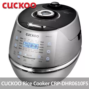 CUCKOO CRP-DHS068FS Cucinariso 6 tazze IH pressione premium completamente inox / 220 V - Foto 1 di 11