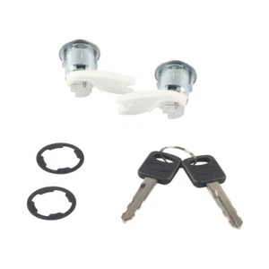 Door Lock Cylinder & Keys Set For Ford F-150 F-250 F-350 Super Duty Explorer - Picture 1 of 7