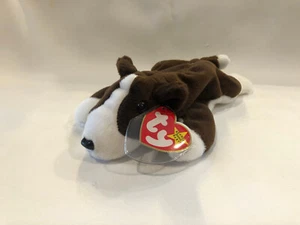TY Beanie Babys BRUNO the Terrier - Neu mit Etikett - Bild 1 von 2