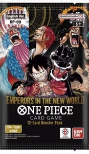 3x One Piece CCG - Emperors in the New World OP09 - Booster Pack - Bild 1 von 1