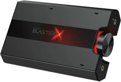 Creative Sound BlasterX G6 7.1 Hi-Res Gaming DAC Audio Card PC/Mac/PS4/Xbox One. - Image 1 of 4