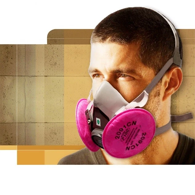 Gas mask 6200+2091 Gas mask Suit Respirator Painting Spraying Face Size M - Image 1 of 1