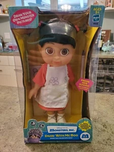 Vtg 2002 Hasbro Disney Pixar Monsters Inc Draw w Me BOO Doll Rare New UNTESTED - Picture 1 of 9