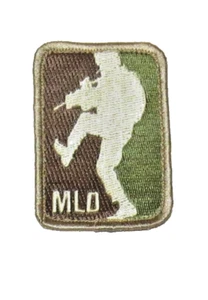 MLD Major League Door Kicker 3 in Milspec Embroidered Moral Patch Hook Fastener - Picture 1 of 1