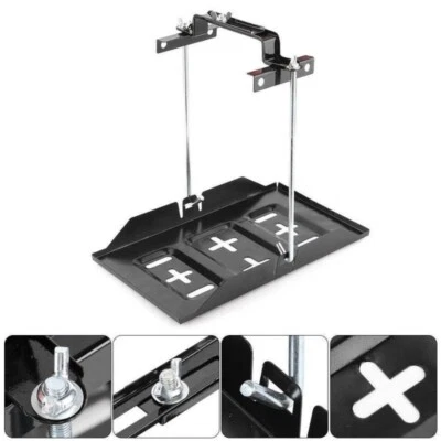 Universale Auto Boot Batteriehalterung Batteriefach Batterie Halter Kit 1 Stk. - Bild 1 von 4