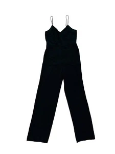 Anthropologie Damen Jumpsuit Gr. 0 Schwarz Karriere Spaghettiträger - Bild 1 von 6