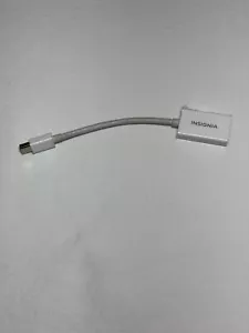 Insignia- Mini DisplayPort to HDMI Adapter - White - Picture 1 of 5