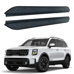 2Pcs Fixed Running Board Side Step Pedal Bar Fits for KIA Telluride 2020-2024 - Imagen 1 de 6
