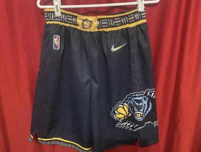 Memphis Grizzlies Nike City Edition Swingman Performance Shorts Size 38 Large L - Image 1 of 4
