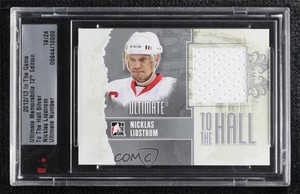 2012-13 ITG Ultimate Memorabilia 12th Edition Silver /24 Nicklas Lidstrom HOF