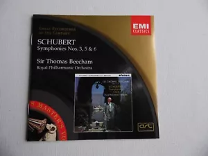 Schubert: Symphonies Nos. 3, 5 & 6 - Sir Thomas Beecham - Royal PO - CD (2). - Picture 1 of 2