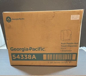 Georgia-Pacific Druckpaddelrolle Papierhandtuchspender 54338A schwarz - Bild 1 von 3