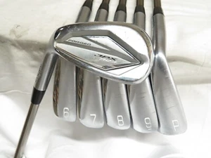 Used LH Mizuno JPX 923 Hot Metal Pro Iron Set 6-PW, GW Recoil F2 Senior Flex - Picture 1 of 9