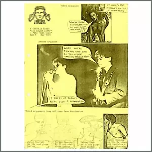 A Certain Ratio 79 FAC5 All Night Party/Factory Promo Flyer Tony Wilson Archive - Foto 1 di 1