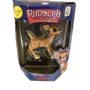 * CLARICE * REINDEER Ornament Rudolph Island of Misfit Toys Enesco Rare - Picture 1 of 2