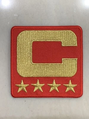 Nueva camiseta 4 estrellas dorada Captin Patch Tampa Bay Buccaneers Tom Brady (planchar/coser) Foto 1 de 2