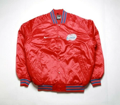 VINTAGE 2002 NIKE Men's NBA Franchise Jacket NKF005125CP1 LOS ANGELES CLIPPERS Cover