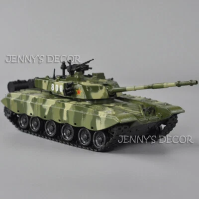 Diecast Military Model Toy 1:42 T-99 China Main Battle Tank Replica Sound Light - Image 1 of 4