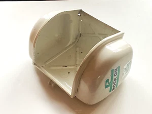 LAMBRETTA GP 125 150 200 SIL CAJA DE HERRAMIENTAS USADA PINTADA BLANCA PRENSADA DE FÁBRICA - Imagen 1 de 3