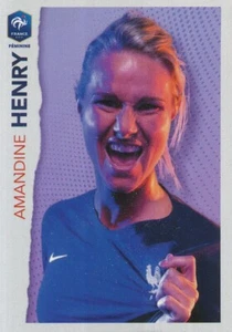 043 AMANDINE HENRY # FRANCE STICKER PANINI AU PLUS PRES DES BLEUS 2020 - Imagen 1 de 2