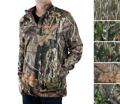 Nomad Men's Slaysman Pullover Hunting Jacket Fleece Lined Mossy Oak Polyester - Image 1 of 4