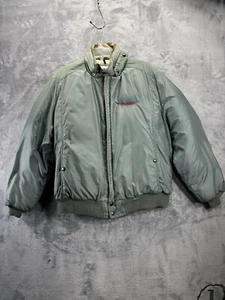 VTG MVP COR USA Made New York Large Flight Pilot Bomber Jacket Cold Weather Y2K - Picture 1 of 16