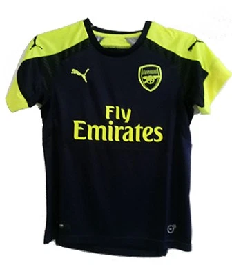 Youth Soccer Shirt Medium AFC Third Replica Arsenal Peacoat Yellow PUMA 749723  - Image 1 of 4
