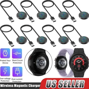 LOT Wireless Magnetic Charger For Samsung Galaxy Watch 5/5 Pro/4/3/Active2 1 - Picture 1 of 9