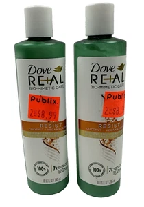 (2) RE+AL Bio-Mimetic Resist Coconut + Vegan Elastin Silicone-Free Conditioner - Picture 1 of 4