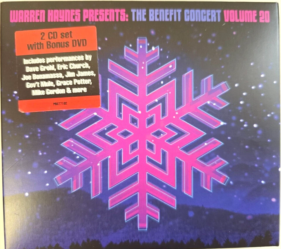 Warren Haynes Presents: The Benefit Concert Volume 2 x CD / DVD edition Foto 1 de 4