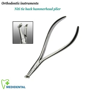 Kieferorthopädische Instrumente schlanker Hammerkopf NiTi Tie-Back Zange Laborwerkzeuge CE - Bild 1 von 3