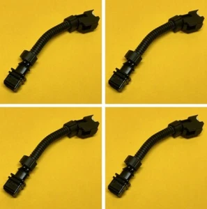 Fuel injector adapters x 4 EV1 male to EV6 USCAR female - Picture 1 of 5