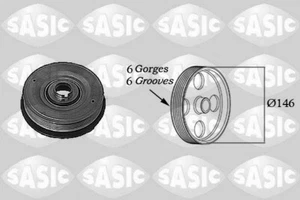POLEA DE CORREA, CIGÜEÑAL SASIC 2154013 PARA OPEL, RENAULT - Imagen 1 de 2