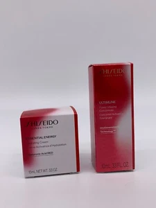 Shiseido Essential Energy Feuchtigkeitscreme 0,53oz + Ultimune Power Infusing 0,33oz - Bild 1 von 3