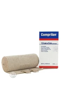 NEW! Comprilan Short Stretch Bandage Compression Wrap: 12cm x 5m - Each (1 Roll) - Picture 1 of 2
