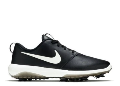 Men Nike Roshe G Tour Golf Shoes Size 10.5 Black White AR5580 001 Waterproof