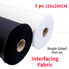 DIY Lightweight Interfacing Fabric Silk Polyester Sewing Apparel Supplies Soft