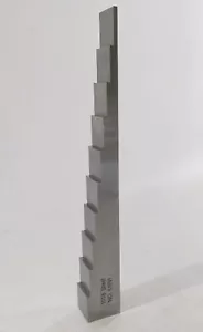 Bloque de calibración de acero 1018 para medidor de espesor calibración de linealidad prueba NDT - Imagen 1 de 15