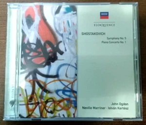 Shostakovich: Sinfonía No. 5, Concierto para piano n.º 1 - John Ogdon - CD, 1999 - Imagen 1 de 4