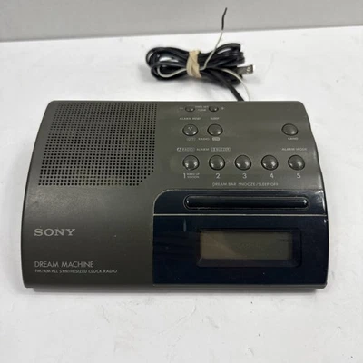 Sony Dream Machine Modelo ICF-C203 Despertador Radio AM FM Foto 1 de 3