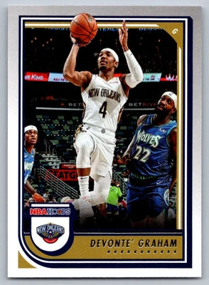 2022-23 Hoops Blue Devonte' Graham New Orleans Pelicans #145 - Image 1 of 2