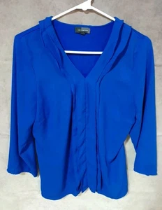 The Limited Womens Blouse Blue Size M - Picture 1 of 5