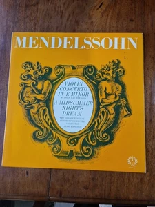 LONDON FESTIVAL SYMPHONY ORCHESTRA MENDELSSOHN - KONZERT E-MOLL ) LP - Bild 1 von 3